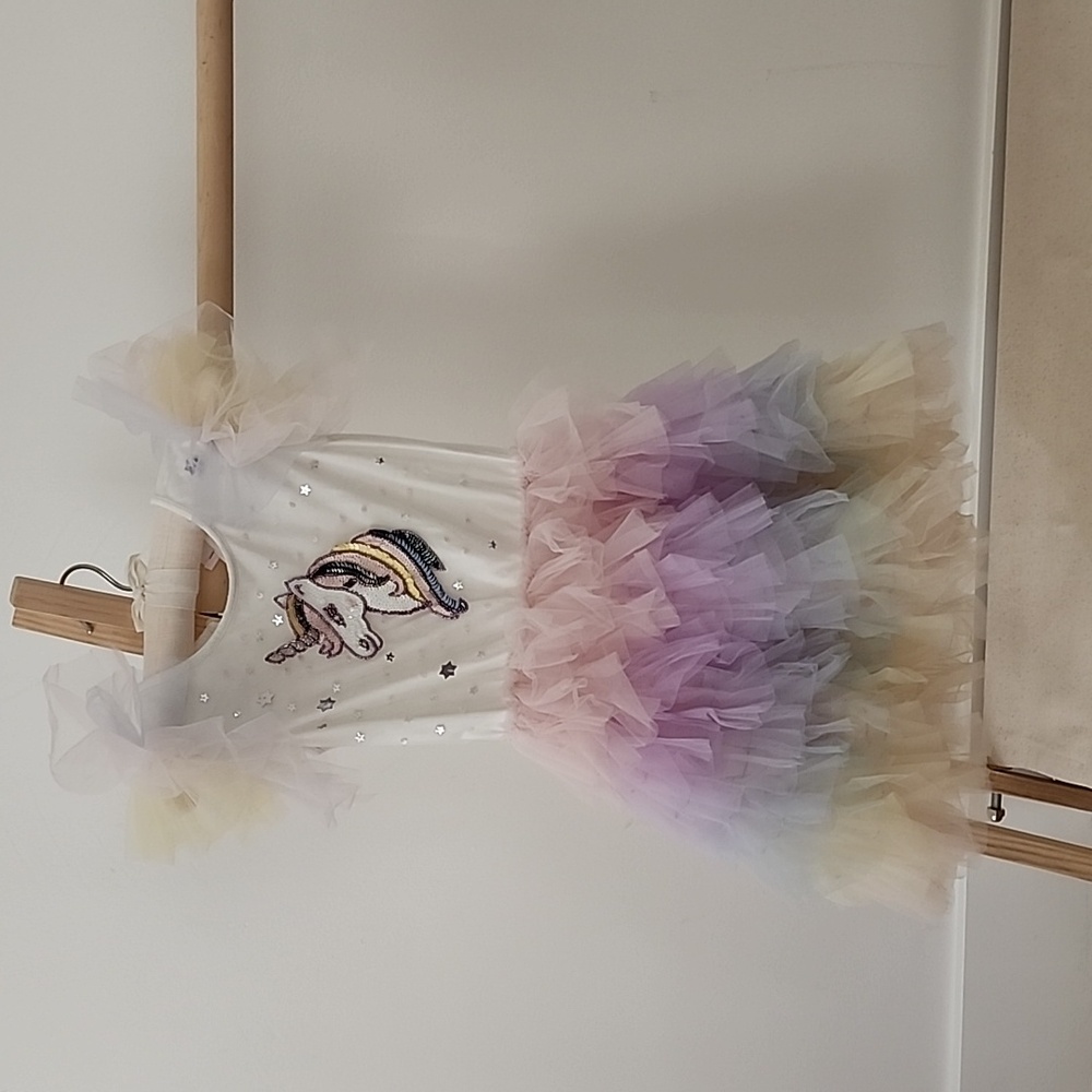 Pink Unicorn tutu dress by Tutu Du Monde